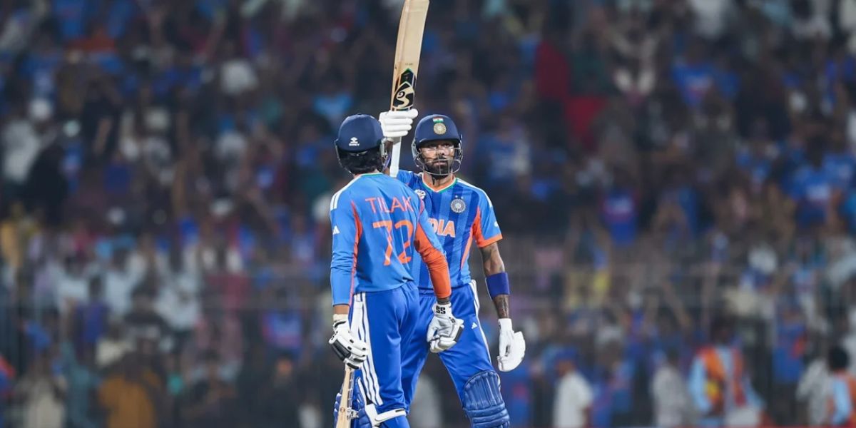 Hardik Pandya bringing his fifty vs Zimbabwe