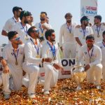 Jammu and Kashmir Team with maiden Ranji Title