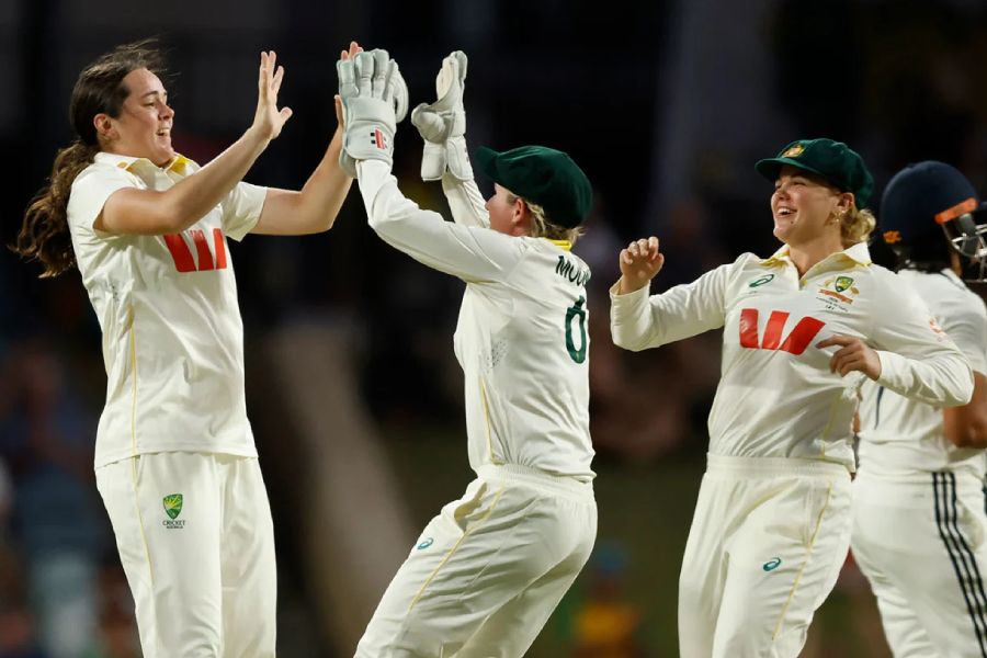 Australia women players against only test vs India