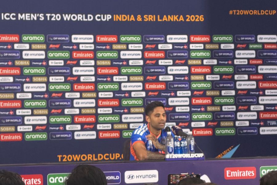 India Captain Suryakumar Yadav in Press Conference