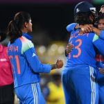 Deepti Sharma celebrating wicket in WCWC 2025