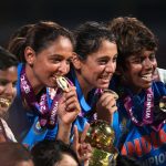India player with winning medals