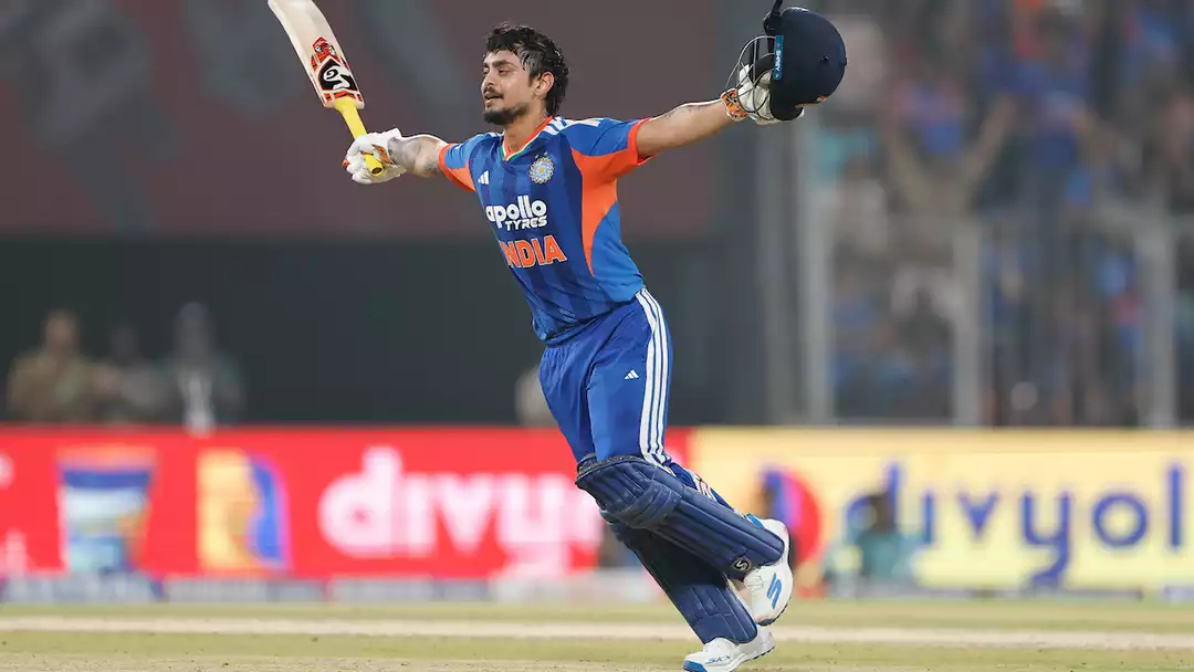 Ishan Kishan scores maiden T20I ton